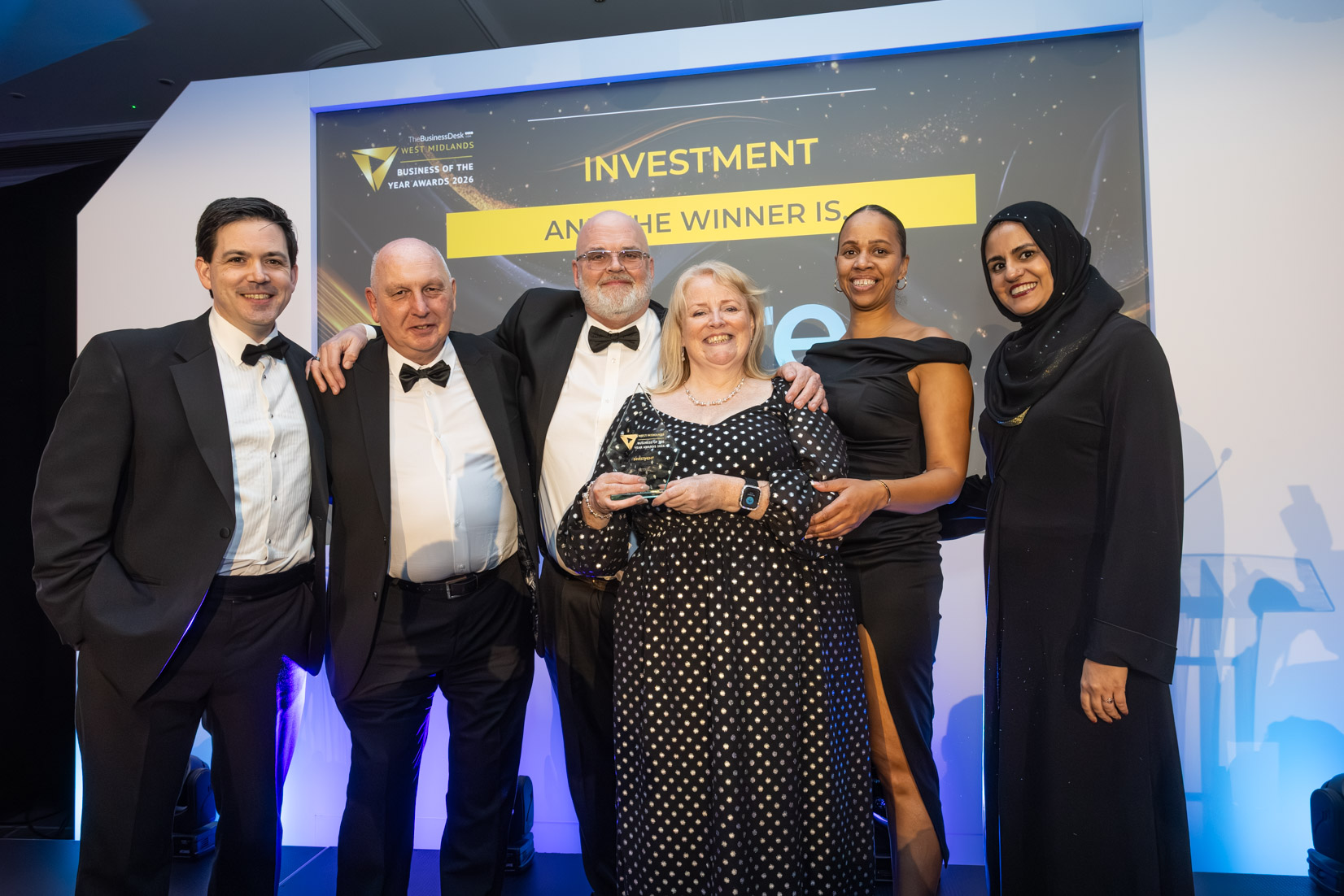 Featured image for “Petrel Wins Investment Award at West Midlands Business of the Year 2026”
